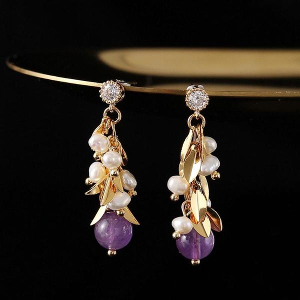 Coeufuedy Natural Freshwater Pearl Earrings For Women Girl Party Engagement Gift Leaves Drop Earrings Fine Jewelry NEW, Silver
Coeufuedy Natural Freshwater Pearl Earrings For Women Girl Party Engagement Gift Leaves Drop Earrings Fine Jewelry NEW, Silver