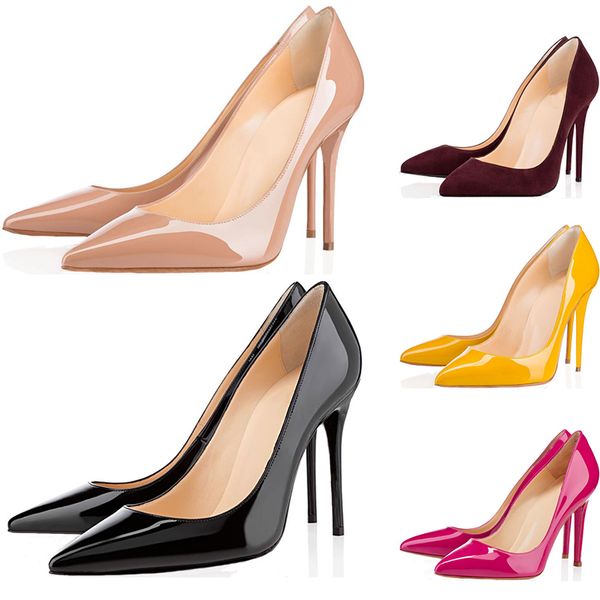 women shoes red bottoms high heels pointed toe red sole 8cm 10cm 12cm pumps come dust bags wedding shoes, Black
women shoes red bottoms high heels pointed toe red sole 8cm 10cm 12cm pumps come dust bags wedding shoes, Black