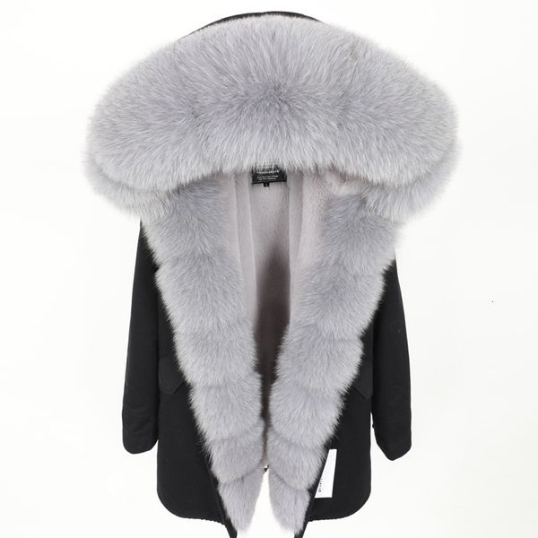 2021 new coat arms real collar fox fur winter jacket women's long park women xhp2, Black
2021 new coat arms real collar fox fur winter jacket women's long park women xhp2, Black