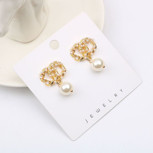 18k gold plated luxury brand designers double letters ear stud dangle geometric famous women crystal rhinestone pearl chandelier earring wed, Silver
18k gold plated luxury brand designers double letters ear stud dangle geometric famous women crystal rhinestone pearl chandelier earring wed, Silver