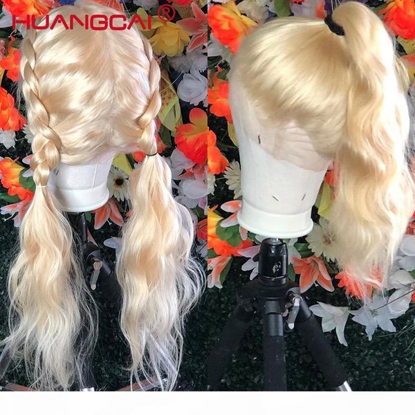 # 613 blonde фронта шнурка человеческих волос парики glueless бразильский body wave 13 * 4 кружева фронтальная парик pre щипковых блондинку, Black
# 613 blonde фронта шнурка человеческих волос парики glueless бразильский body wave 13 * 4 кружева фронтальная парик pre щипковых блондинку, Black