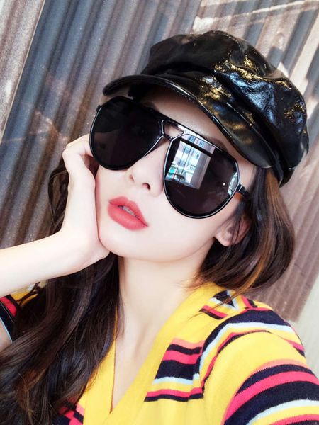 large cool black sunglasses men's super frame face small 2019 new polarized sunglasses women's trendy street pgraphy leisure drivi, White;black
large cool black sunglasses men's super frame face small 2019 new polarized sunglasses women's trendy street pgraphy leisure drivi, White;black