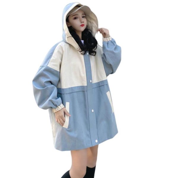 loose coat women bf windbreaker sport autumn jacket female harajuku plus size streetwear basic jackets outerwear & coats, Black;brown
loose coat women bf windbreaker sport autumn jacket female harajuku plus size streetwear basic jackets outerwear & coats, Black;brown