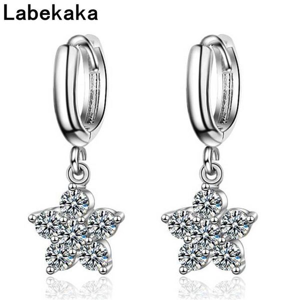 hoop & huggie labekaka stainless steel earrings for women girls fashion jewelry flower drop earring cubic zirconia, Golden;silver
hoop & huggie labekaka stainless steel earrings for women girls fashion jewelry flower drop earring cubic zirconia, Golden;silver