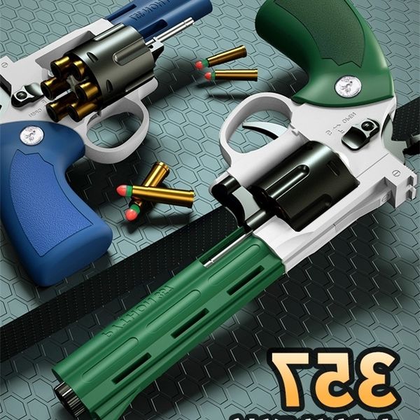 2335left wheel 357 alloy runner model can launch eva sponge soft bullet long and short children's toy gun with various colors
2335left wheel 357 alloy runner model can launch eva sponge soft bullet long and short children's toy gun with various colors