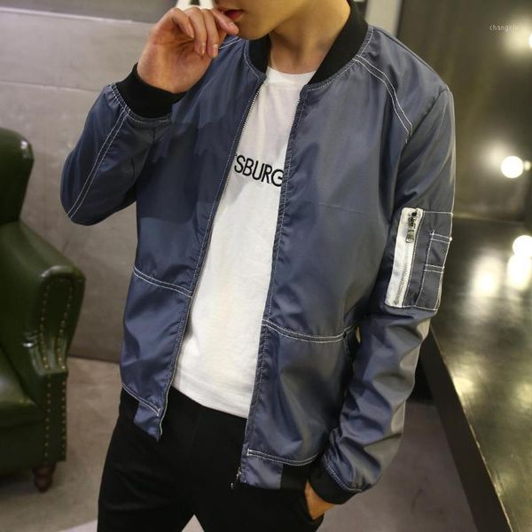 2017 spring and autumn thin baseball collar solid color coat youth origional japanese-style slim fit fashion jacket men's1, Black;brown
2017 spring and autumn thin baseball collar solid color coat youth origional japanese-style slim fit fashion jacket men's1, Black;brown