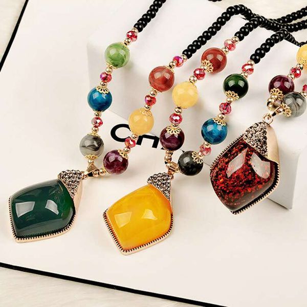 korean version of the pearl retro long sweater chain original bohemian ethnic style necklace allmatch clothes with accessories women, Black
korean version of the pearl retro long sweater chain original bohemian ethnic style necklace allmatch clothes with accessories women, Black