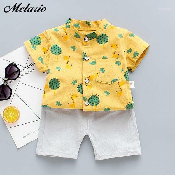 melario boys clothes 2020 summer fashion cartoon short sleeve t-shirts and pants casual kids clothes children clothing 1 4y1, White
melario boys clothes 2020 summer fashion cartoon short sleeve t-shirts and pants casual kids clothes children clothing 1 4y1, White