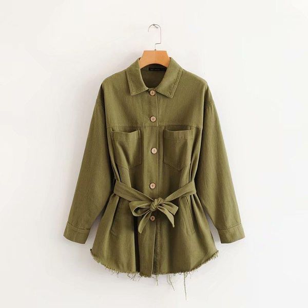 women autumn tassel solid long jacket casual with belt pockets turndown collar jackets outwear single breasted female coats1, Black;brown
women autumn tassel solid long jacket casual with belt pockets turndown collar jackets outwear single breasted female coats1, Black;brown
