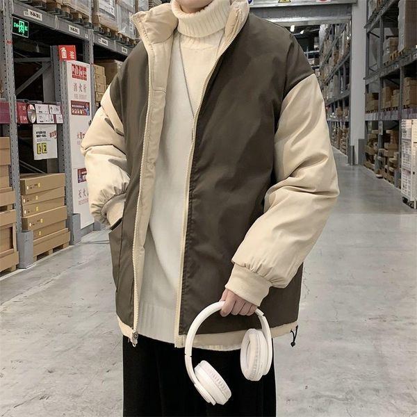 men's cotton-padded clothes 2020 autumn winter new two sides wear thick cotton-padded clothes casual youth men's wear, Black
men's cotton-padded clothes 2020 autumn winter new two sides wear thick cotton-padded clothes casual youth men's wear, Black