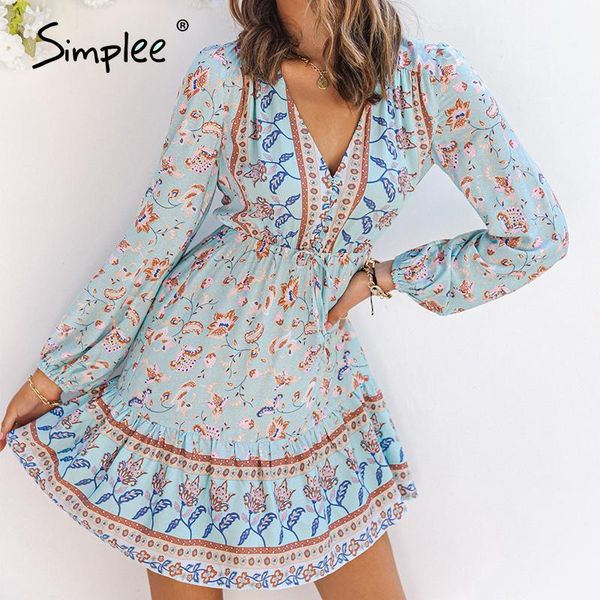 simplee boho floral print a-line dress spring ethnic long puff sleeves v-neck dresses high waist holiday mid dress button 2021, Black;gray
simplee boho floral print a-line dress spring ethnic long puff sleeves v-neck dresses high waist holiday mid dress button 2021, Black;gray