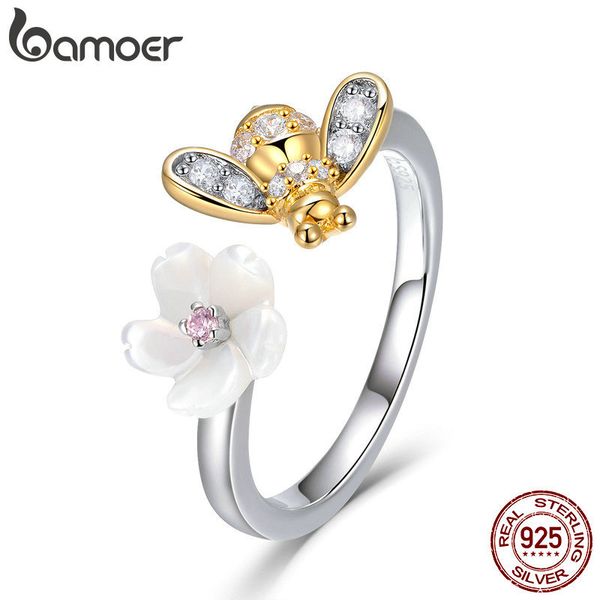 bamoer 100% стерлинговое серебро 925 регулируемых кольца перста bee and honey flower сладких для женщин партий серебряных ювелирных изделий, Slivery;golden
bamoer 100% стерлинговое серебро 925 регулируемых кольца перста bee and honey flower сладких для женщин партий серебряных ювелирных изделий, Slivery;golden