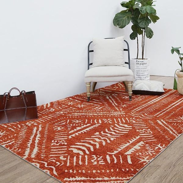 bohemia style vintage red geometric bedside rug , big size post- modern decoration villa carpet, villa rug1
bohemia style vintage red geometric bedside rug , big size post- modern decoration villa carpet, villa rug1
