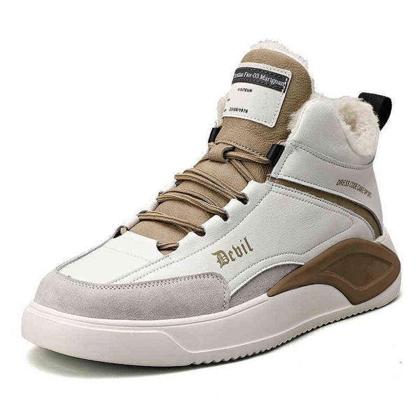fashion leather men's shoes fashion leather with cotton thickened versatile high warm casual board winter, Black
fashion leather men's shoes fashion leather with cotton thickened versatile high warm casual board winter, Black