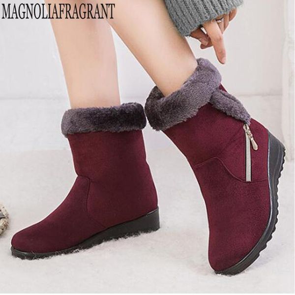 boots winter 2021 women's shoes snow side zipper thick plus velvet warm cotton y254, Black
boots winter 2021 women's shoes snow side zipper thick plus velvet warm cotton y254, Black