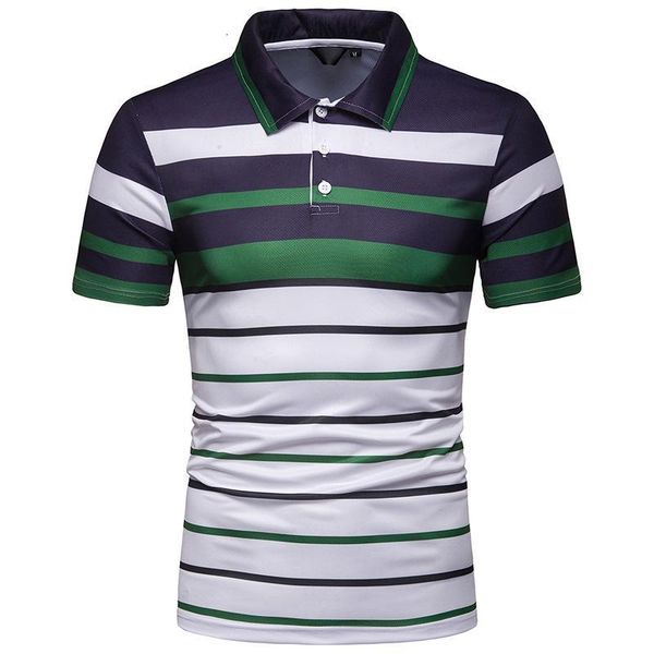 casual men's clothing striped slim lapel short sleeve summer tees men polo shirt beach style, White;black
casual men's clothing striped slim lapel short sleeve summer tees men polo shirt beach style, White;black