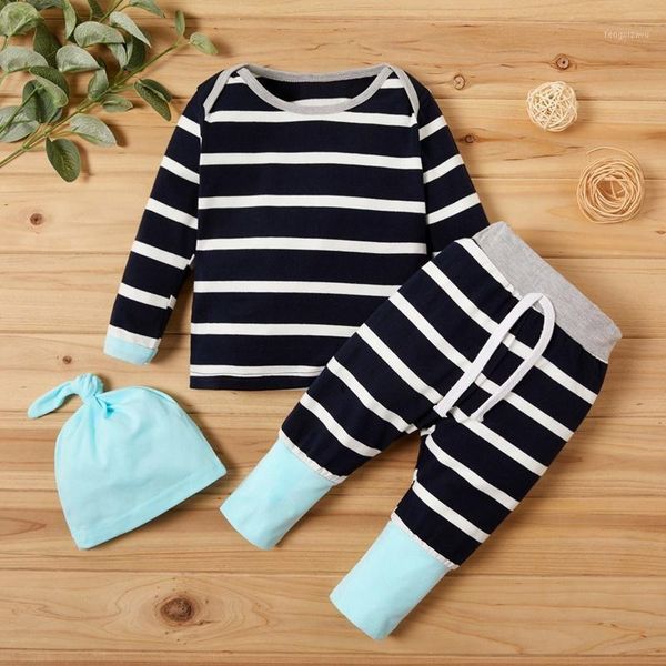 clothing sets autumn winter 3 piece set cotton striped long sleeve +trousers+solid hat casual soft home baby boy girl clothes 0-18m1, White
clothing sets autumn winter 3 piece set cotton striped long sleeve +trousers+solid hat casual soft home baby boy girl clothes 0-18m1, White