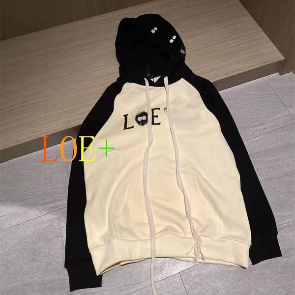 autumn new fashion high version embroidered loose hooded sweater age reducing lovely long drawstring top, Black
autumn new fashion high version embroidered loose hooded sweater age reducing lovely long drawstring top, Black