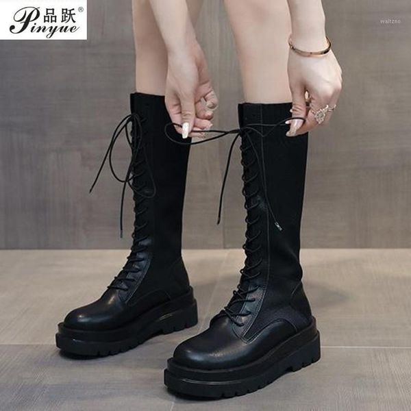 women sock boots autumn lace up mid calf boots female high platform sock shoes fashion beige stockings mid-calf1, Black
women sock boots autumn lace up mid calf boots female high platform sock shoes fashion beige stockings mid-calf1, Black