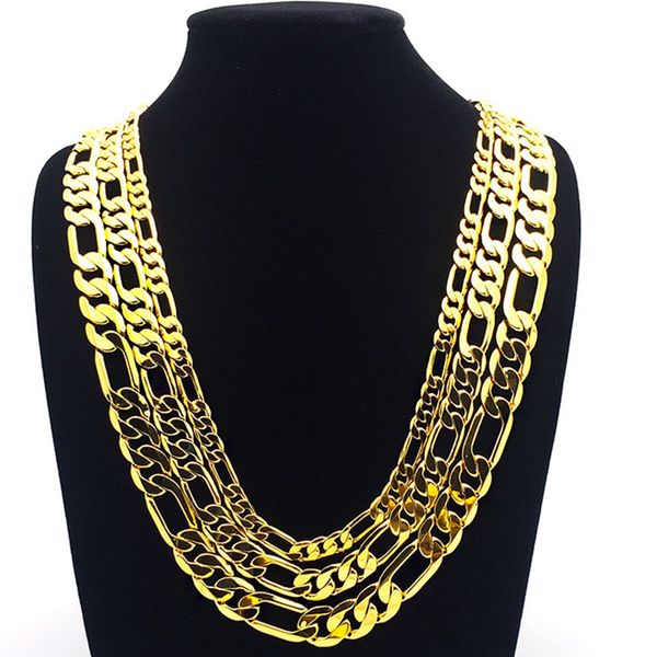 statement jewelry chain 18k yellow gold filled figaro necklace chain 8mm,10mm,12mm wide, Silver
statement jewelry chain 18k yellow gold filled figaro necklace chain 8mm,10mm,12mm wide, Silver