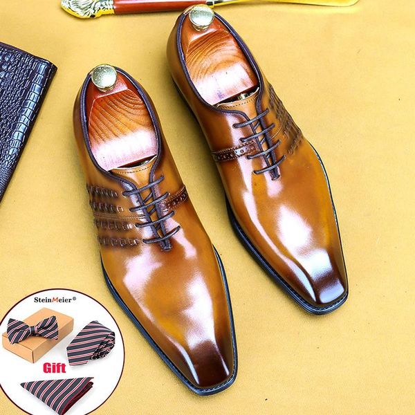 men genuine leather shoes mens business dress suit laces up quality brogues brown wedding shoes 2020, Black
men genuine leather shoes mens business dress suit laces up quality brogues brown wedding shoes 2020, Black
