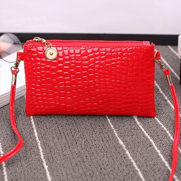 women leather waterproof shoulder bag tote purses wallets handbag fashion casual solid multifunction messenger crossbody bags, Red;black
women leather waterproof shoulder bag tote purses wallets handbag fashion casual solid multifunction messenger crossbody bags, Red;black