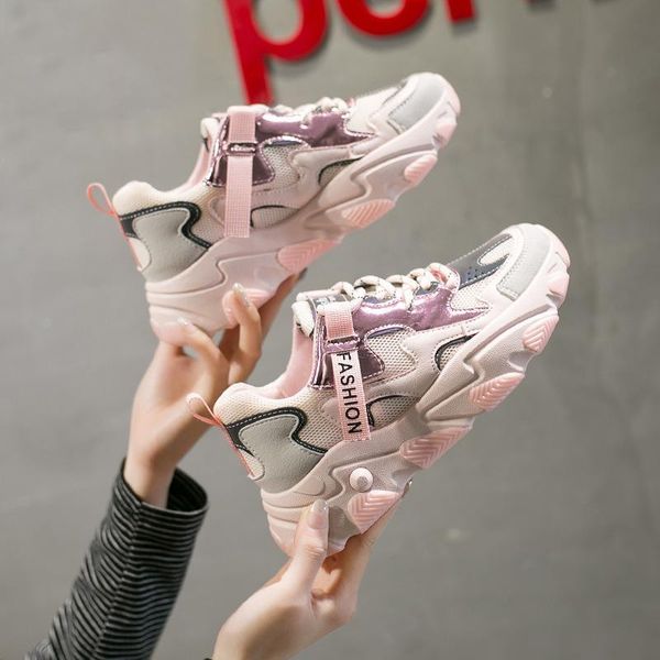 women fashion luminous shoes platform lace up casual shoes woman bling designers mesh tennis female walking trainers chunky sneaker, Black
women fashion luminous shoes platform lace up casual shoes woman bling designers mesh tennis female walking trainers chunky sneaker, Black