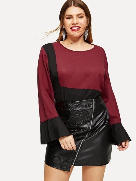 o-neck patchwork casual flare sleeve vintage slim plus size loose chiffon 5xl xxxxl blouse women clothing 20211, White
o-neck patchwork casual flare sleeve vintage slim plus size loose chiffon 5xl xxxxl blouse women clothing 20211, White