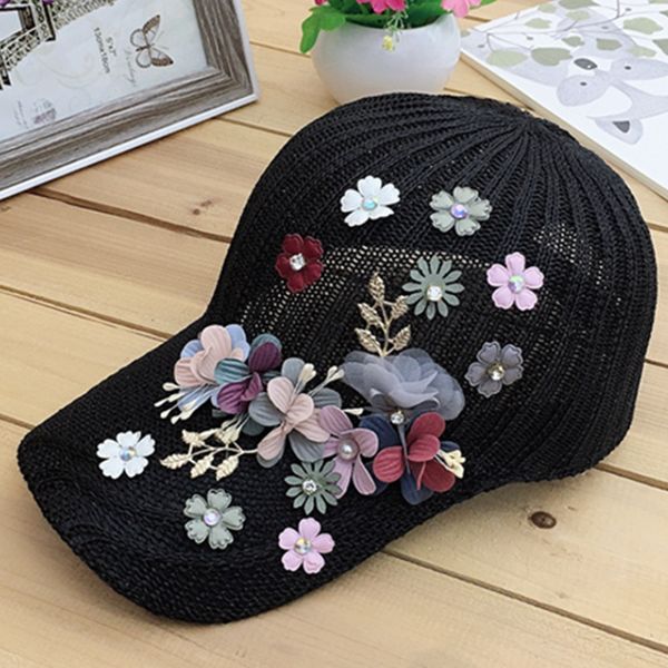 elegant women's baseball cap diamond flower girls snapback hats woman female cap mesh summer sun hat 201014, Blue;gray
elegant women's baseball cap diamond flower girls snapback hats woman female cap mesh summer sun hat 201014, Blue;gray