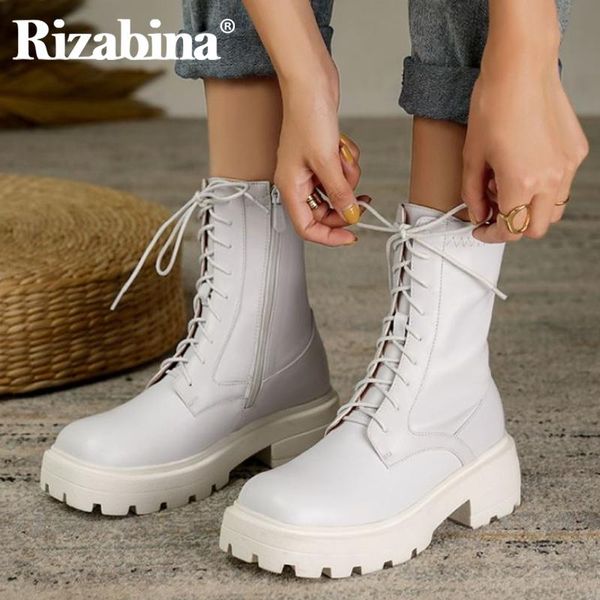 boots rizabina women half short real leather cross strap zipper thick heel shoes winter party footwear size 33-40, Black
boots rizabina women half short real leather cross strap zipper thick heel shoes winter party footwear size 33-40, Black