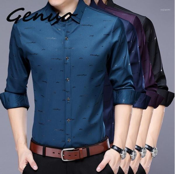 genuo new casual shirts plus size long sleeve shirt men dress brand clothes 2019 autumn new arrivals cotton camisa masculina1, White;black
genuo new casual shirts plus size long sleeve shirt men dress brand clothes 2019 autumn new arrivals cotton camisa masculina1, White;black
