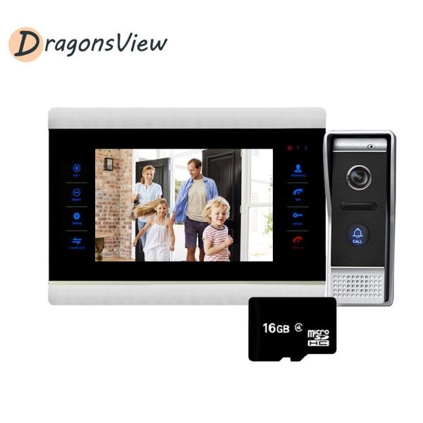 video door phones dragonsview 7'' color phone intercom doorbell camera 1200tvl with motion sensor include 16gb sd card / 5m cable
video door phones dragonsview 7'' color phone intercom doorbell camera 1200tvl with motion sensor include 16gb sd card / 5m cable