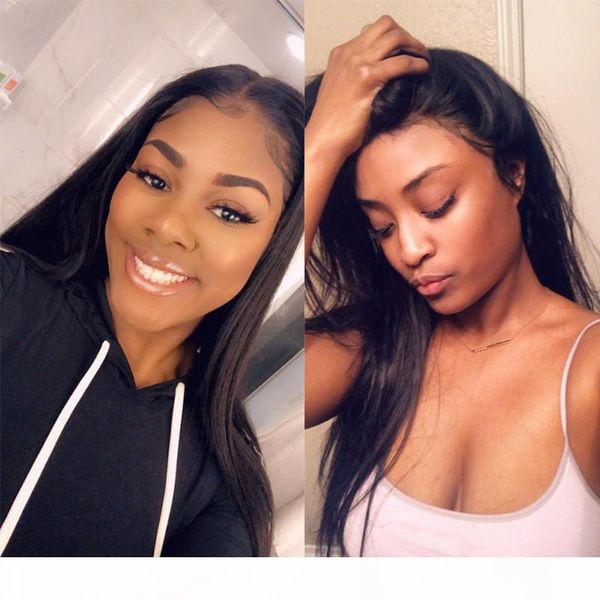 silky straight full lace wig baby hair long black color glueless lacfront wigs under 100 indian remy human hair full lace wig, Black;brown
silky straight full lace wig baby hair long black color glueless lacfront wigs under 100 indian remy human hair full lace wig, Black;brown