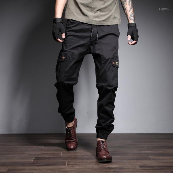 men's pants spring new style trousers men's jogging pants solid color casual cotton stretch large size multi-pocket sports1, Black
men's pants spring new style trousers men's jogging pants solid color casual cotton stretch large size multi-pocket sports1, Black