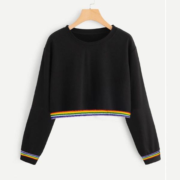 women hoodies kawaii solid color back ribbon ribbon rainbow long sleeve sweatshirt hoodies women gopa gotica mujer 2019 new1, Black
women hoodies kawaii solid color back ribbon ribbon rainbow long sleeve sweatshirt hoodies women gopa gotica mujer 2019 new1, Black