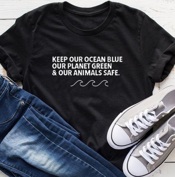 keep our ocean bule letter print t shirt women short sleeve o neck loose tshirt 2020 summer women tee shirt camisetas mujer, White
keep our ocean bule letter print t shirt women short sleeve o neck loose tshirt 2020 summer women tee shirt camisetas mujer, White