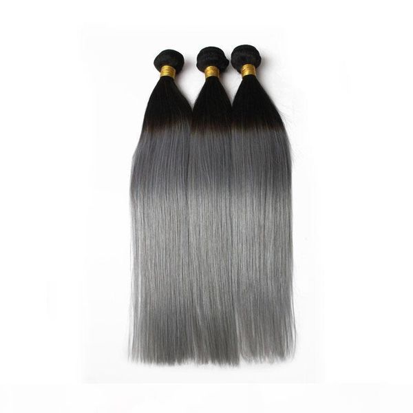3pcs lot brazilian ombre hair weft two tone color 1b 613 1b gray blonde peruvian straight human hair weaves sfot hair bundles, Black
3pcs lot brazilian ombre hair weft two tone color 1b 613 1b gray blonde peruvian straight human hair weaves sfot hair bundles, Black