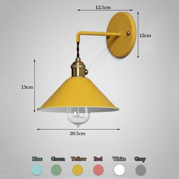 wall lamp woerfu nordic led wrought iron e27 multicolor macaron indoor
wall lamp woerfu nordic led wrought iron e27 multicolor macaron indoor