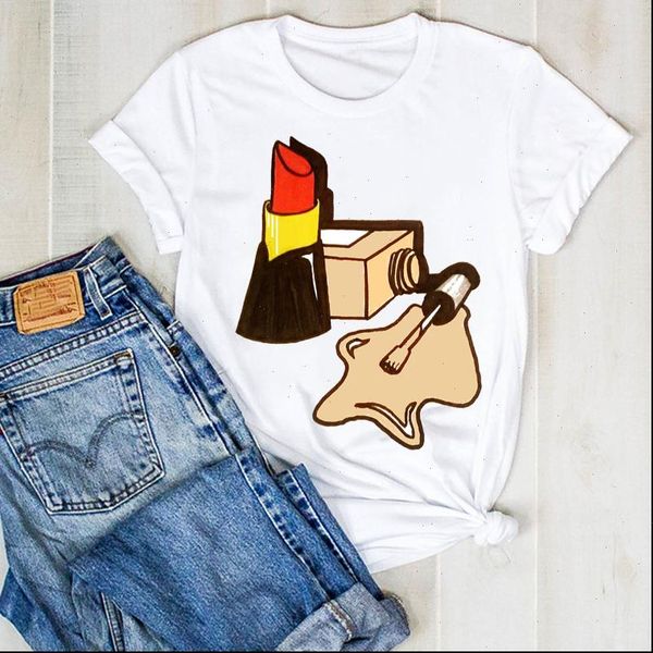 women lady fingernail cartoon print short sleeve ladies summer t tee tshirt womens female shirt clothes graphic t shirt, White
women lady fingernail cartoon print short sleeve ladies summer t tee tshirt womens female shirt clothes graphic t shirt, White