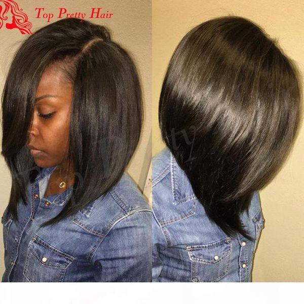 african american human hair wigs bob style glueless short cut bob lace front wigs for women virgin brazilian full lace bob wig short, Black;brown
african american human hair wigs bob style glueless short cut bob lace front wigs for women virgin brazilian full lace bob wig short, Black;brown
