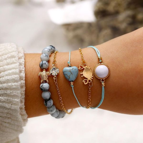 charm bracelets five pcs/set boho retro bracelet kpop jewelry pulseras gift for friends bijoux accessories luxury homme masculina para cadea, Golden;silver
charm bracelets five pcs/set boho retro bracelet kpop jewelry pulseras gift for friends bijoux accessories luxury homme masculina para cadea, Golden;silver