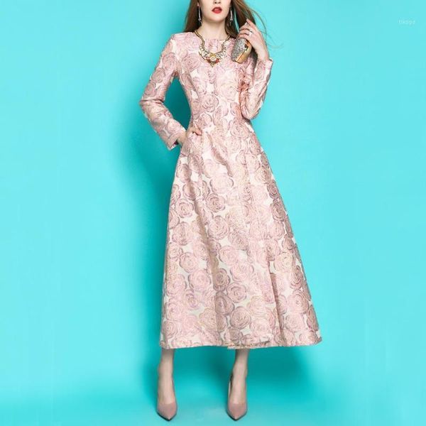 2019 spring autumn trench coat for women heavy embroidery jacquard flower pink x-long loose plus size fashion windbreaker h1631, Tan;black
2019 spring autumn trench coat for women heavy embroidery jacquard flower pink x-long loose plus size fashion windbreaker h1631, Tan;black