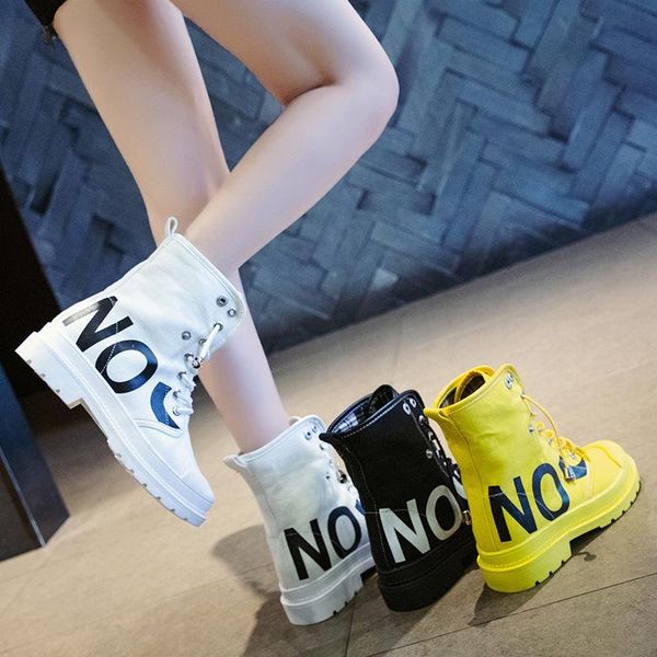 martin boots female summer british women's shoes super fire ankle boots versatile high shoes canvas hine che x lady -40, Black
martin boots female summer british women's shoes super fire ankle boots versatile high shoes canvas hine che x lady -40, Black
