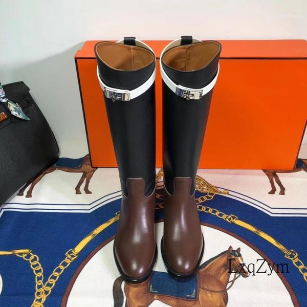 knee high boots women natural cowhide slip on round toe lady winter fashion long booties handmade low heel rubber platform shoes1, Black
knee high boots women natural cowhide slip on round toe lady winter fashion long booties handmade low heel rubber platform shoes1, Black