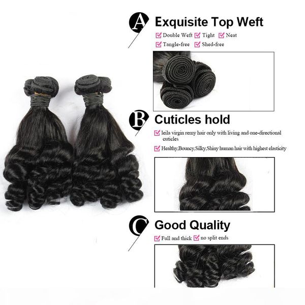 brazilian virgin human hair peruvian malaysian indian 10-20 inch funmi hair bouncy curly double wefts 3 pieces lot natural color 80g piece, Black
brazilian virgin human hair peruvian malaysian indian 10-20 inch funmi hair bouncy curly double wefts 3 pieces lot natural color 80g piece, Black