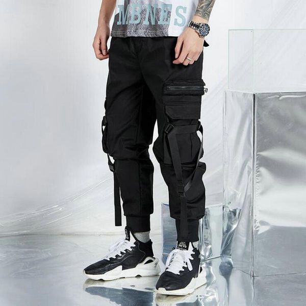 men's pants nice harajuku men side pockets harem hip hop casual ribbons design male joggers trousers fashion streetwear black
men's pants nice harajuku men side pockets harem hip hop casual ribbons design male joggers trousers fashion streetwear black