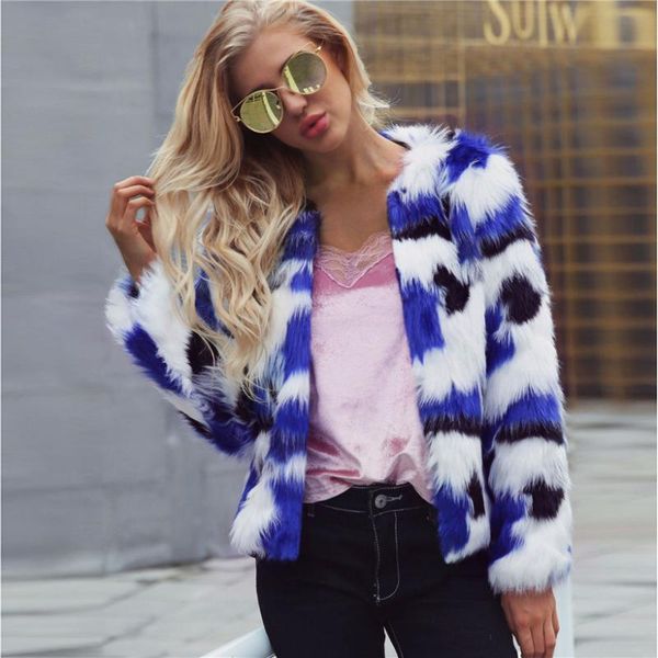 women's fur & faux lanshifei f0014 luxurious imitation parka ladies short jackets coats halloween gift fashion girl jacket, Black
women's fur & faux lanshifei f0014 luxurious imitation parka ladies short jackets coats halloween gift fashion girl jacket, Black