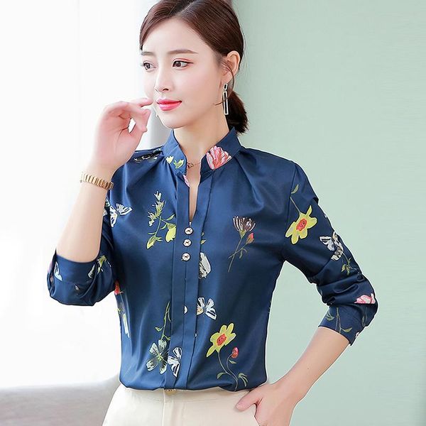 2021 korean women long sleeve shirt elegant office work wear printed blouses female casual blusas shirts plus size s-5xl, White
2021 korean women long sleeve shirt elegant office work wear printed blouses female casual blusas shirts plus size s-5xl, White