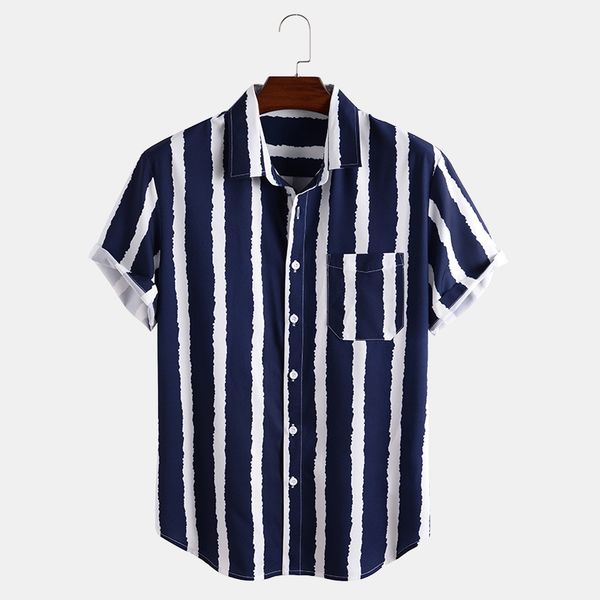 2021 new short sleeve classic stripe printing casual men's shirtslim fit fashion floral print dress males clothesvv0k, White;black
2021 new short sleeve classic stripe printing casual men's shirtslim fit fashion floral print dress males clothesvv0k, White;black