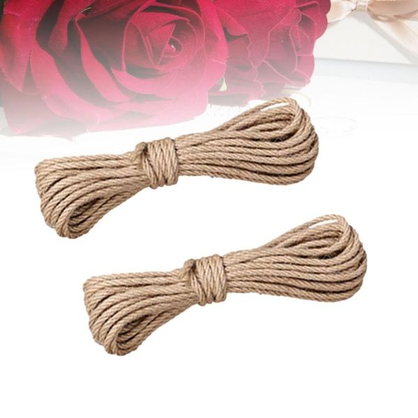 2pcs natural cord jute twine string rope for arts crafts diy gift packing wedding birthday baby shower decoration gardening, Black;white
2pcs natural cord jute twine string rope for arts crafts diy gift packing wedding birthday baby shower decoration gardening, Black;white